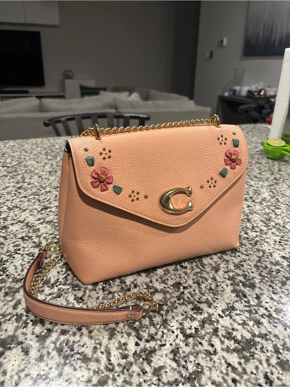 Coach Pink Tammie Purse | Pink | Medium